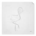 Picture of Snow White Baby Flamingo _GroupedProduct_Square_Unframed_Print_Only_