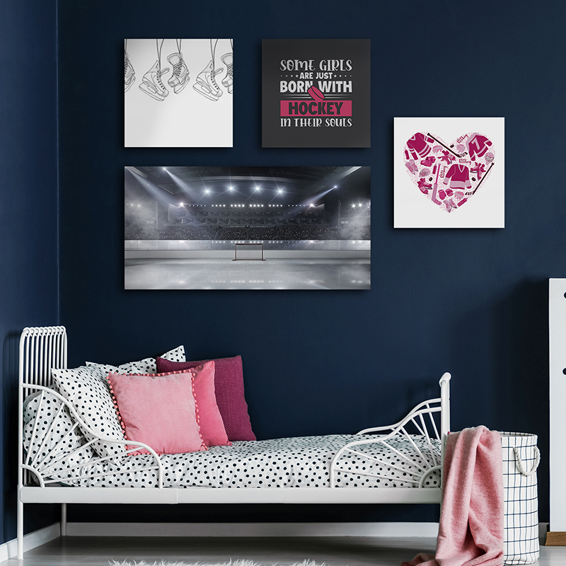 Hockey-girls-room-player-arena-rink-heart-skates-art-sports